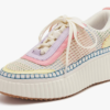 Lace Up Platform Woven Comfortable Fashion Sneaker